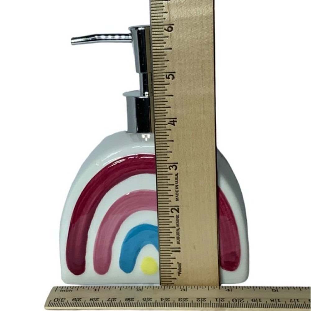 Matt & Maddie Rainbow Soap Dispenser Midnight Unicorn Ceramic Collection Any Age - Picture 9 of 16